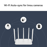 Routeur Wi-Fi 6 double bande Imou HX21 AX3000 (blanc, maillé)