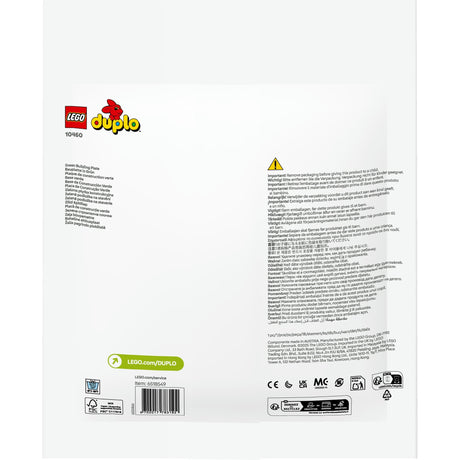 Plaque de construction verte Lego Duplo Classic 10460