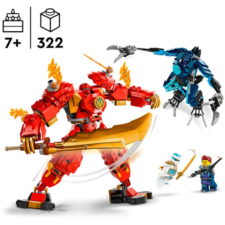 Lego Ninjago 71808 Le robot de feu élémentaire Kais