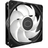 Ventilateur de boîtier Cooler master sickleflow edge 120 argb (noir, 120 x 120 x 25 mm, pwm, avec contrôleur mini LED a1)