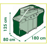 Housse de protection Nature pour housse de barbecue à gaz (gris)