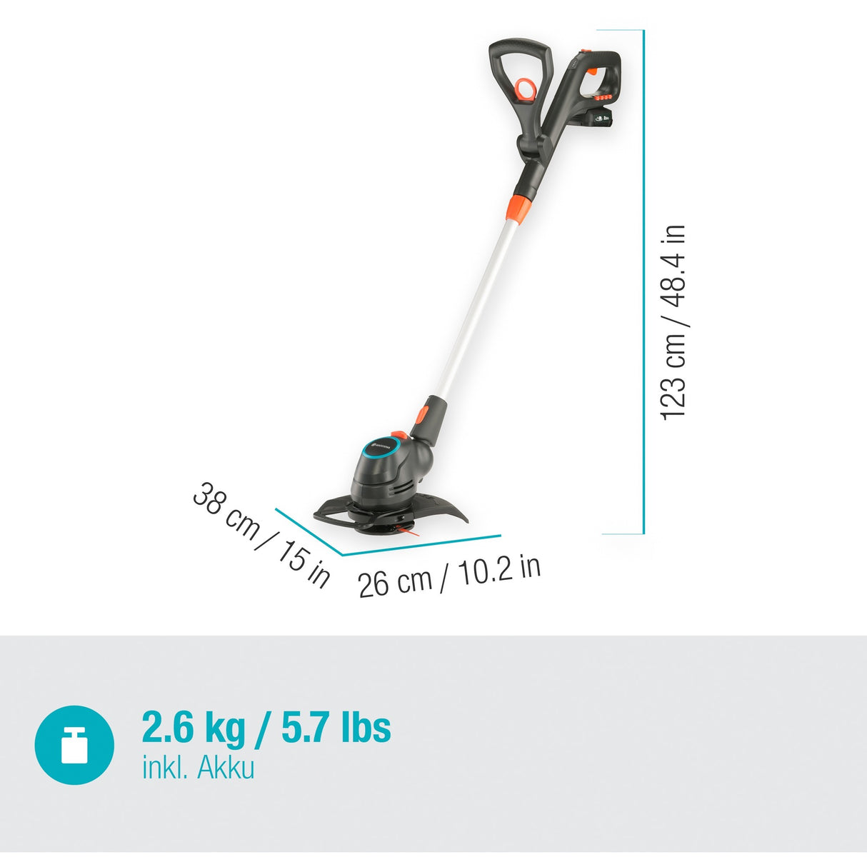 Gardena Gardena Comfortcut 23 18V P4A
