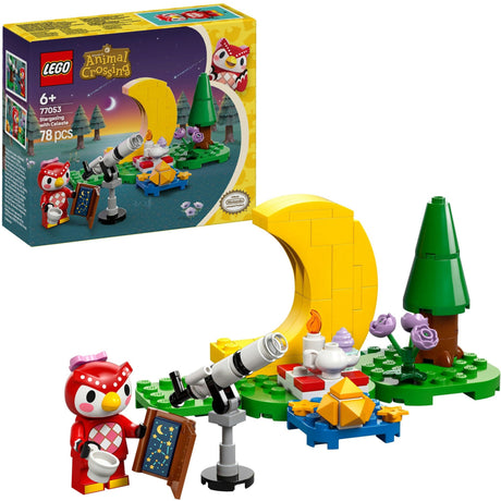 Lego animal traversant 77053 observant les étoiles avec céleste