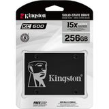 Kingston skc600 256g kc600 ssd, 256 go, 2.5, sata3, 3d v-nand tlc