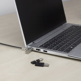 Verrou pour ordinateur portable act ac9030 gris 2000 mm