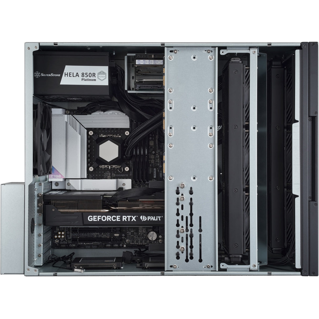 Boîtier serveur Silverstone RM52 (noir | 2x USB-A | 1x USB-C)