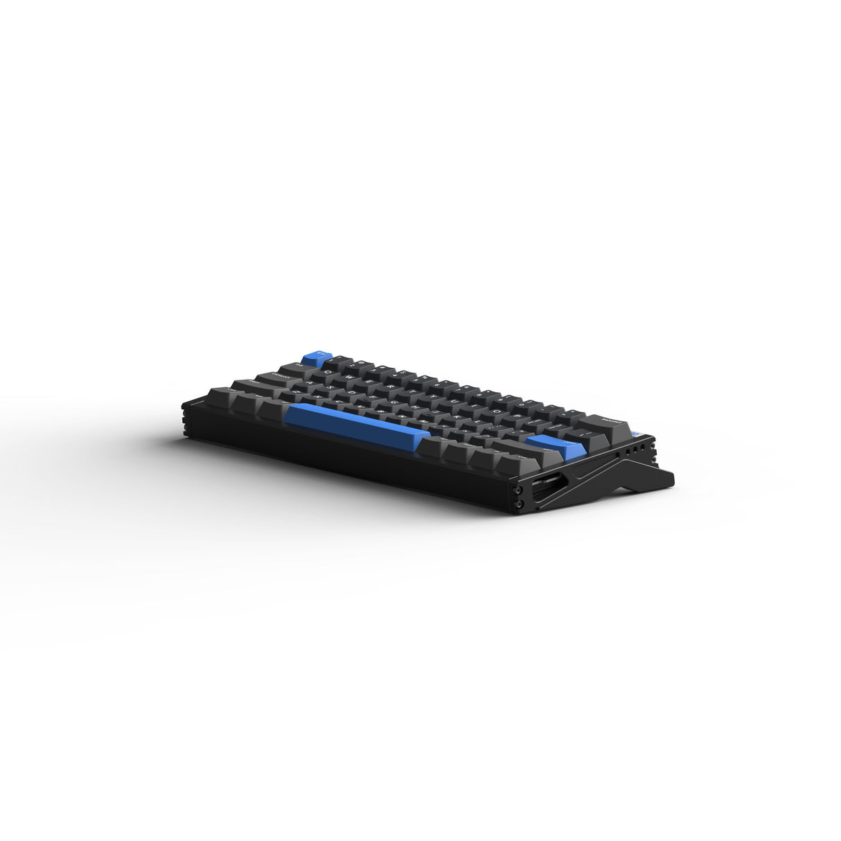 Clavier de jeu à commutateur magnétique Iqunix ez60 (noir, disposition américaine (qwerty), jeu de jade magnétique Gateron, 60 %, RVB, touches PBT double injection)