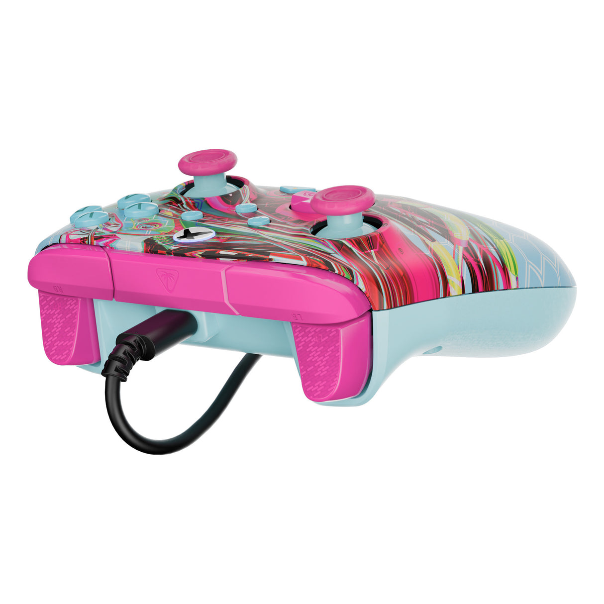 Manette filaire avancée Turtle Beach PDP Rematch Glow (Android Dreams, Xbox Series X|S, Xbox One, PC)