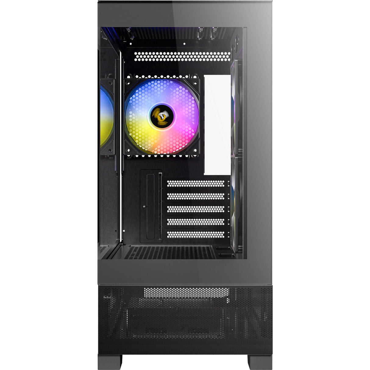 Boîtier mini tour Antec cx500m argb (noir | 2x USB-A | 1x USB-C | verre trempé)