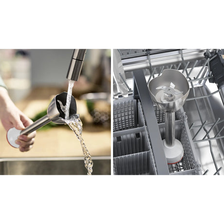 Mélangeur plongeant Bosch série 4 ergomaster 800w (blanc anthracite)