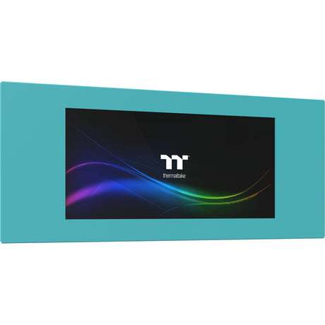 Boîtier grande tour Thermaltake view 600 tg menthe fraise (menthe berry | 2x USB-A | 1x USB-C | verre trempé)