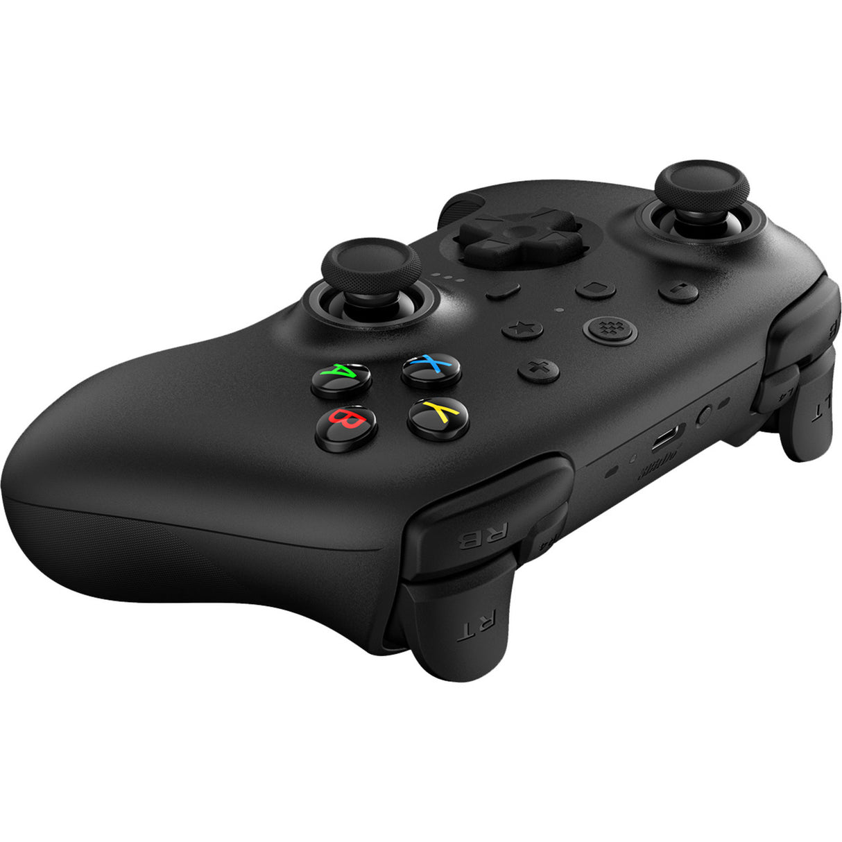8bitdo ultimate 2 wireless controller (zwart, 2.4 ghz bluetooth, usb, pc)