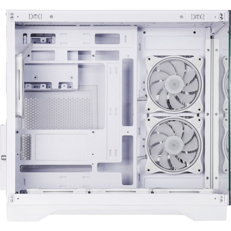 Boîtier Chieftec Visio Midi Tower (blanc | 2x USB-A | 1x USB-C | RVB | verre trempé)