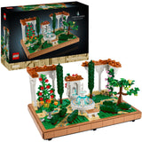 Lego icônes 10359 jardin avec fontaine