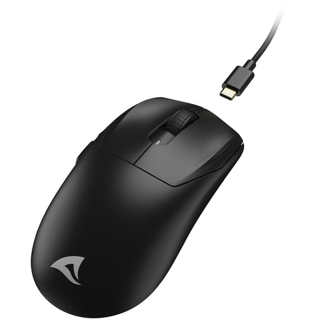 Souris de jeu Sharkoon sgm25w (noir, 12 000 dpi, LED RVB)