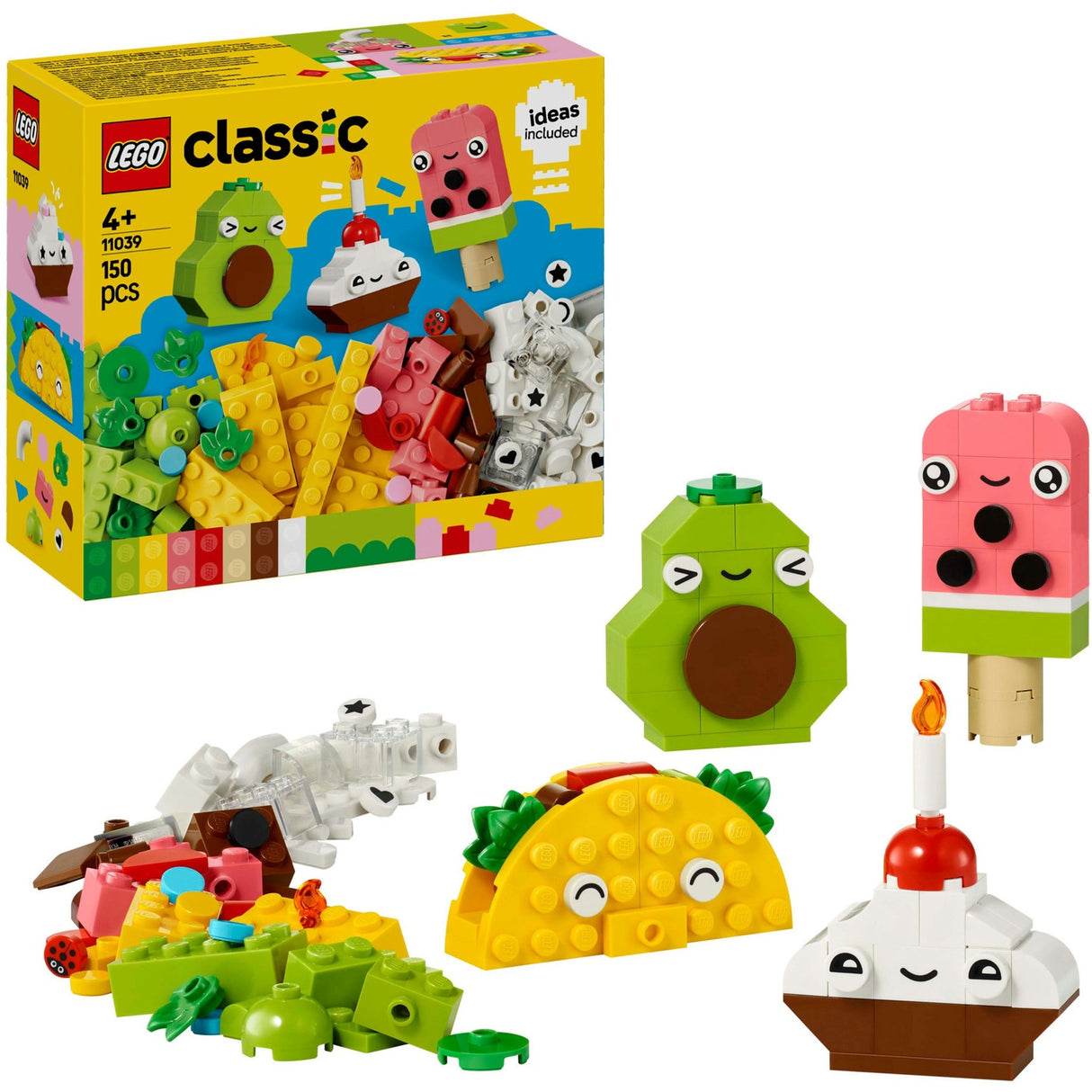 Lego classic 11039 amis de la nourriture créative