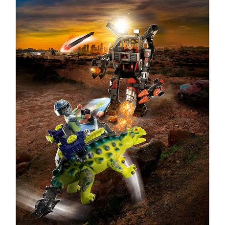 Playmobil Dino Rise - Saichania : Jouet de construction Défense des combattants (70626)