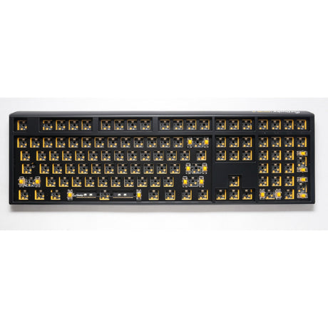 Ducky one 3 ansi layout barebone rgb mechanisch toetsenbord (zwart, us lay-out (qwerty), 100%, rgb leds, hot swap, barebone)