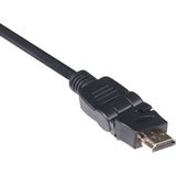 Câble rotatif Club 3D HDMI 2.0 360° (noir, 2 mètres, 4K 60Hz)
