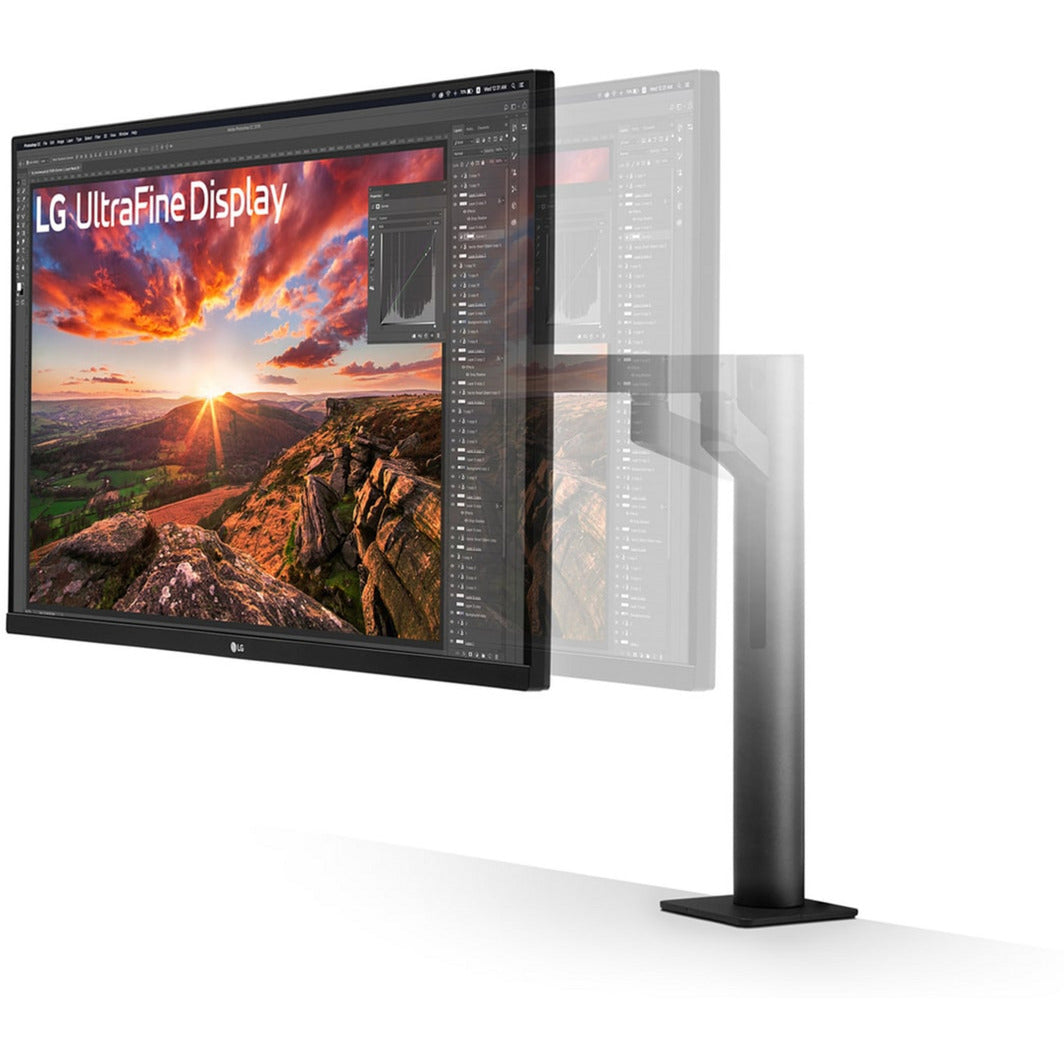 Moniteur LG Ergo IPS avec USB Type-C 31.5 4K UHD (noir, 2x HDMI, 1x Display Port)