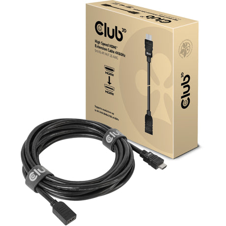 Câble HDMI haut débit Club 3D (5 mètres, 4K 60Hz)