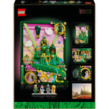 Lego 75685, décoration murale de la méchante ville d'émeraude