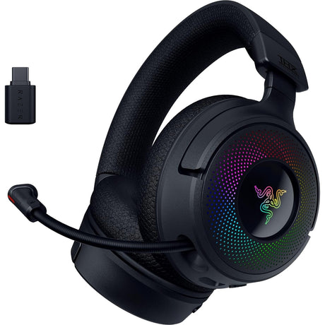 Casque de jeu supra-auriculaire Razer Kraken V4 (noir, PC, Playstation 5, Nintendo Switch)