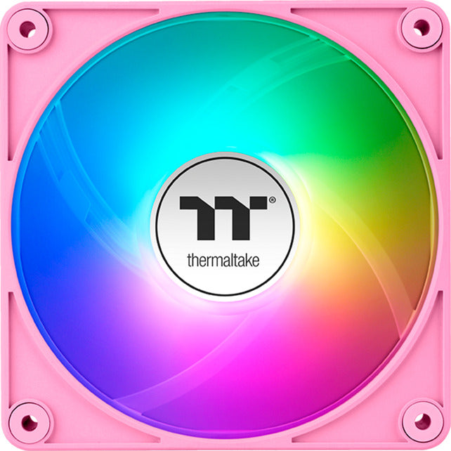 Thermaltake ct120 ex argb sync pc cooling fan pink (3-fan pack) case fans (pink, 3 stuks, 120 x 120 x 25 mm, pwm)