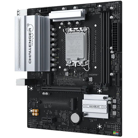 Carte mère Maxsun MS-Challenger H810M 2.5G Socket 1851 (noir, 2,5 Go-LAN, son, µATX)