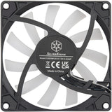 Silverstone air slimmer 90 argb ventilateur de boîtier (noir, 92 x 92 x 15 mm, pwm)