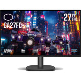 Moniteur de jeu Cooler master ga27fc 27 (noir, 120 hz, vga, hdmi)