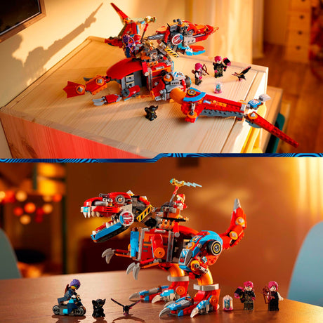 Lego dreamzzz 71484 coopers robot dinosaure c. Rex