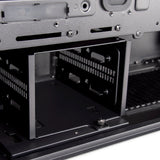 Boîtier tour midi Silverstone sst-sed1-b (noir | 2x USB-A | 1x USB-C)
