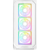 Boîtier tour midi Sharkoon ak5g rgb (blanc | 2x usb-a | 1x usb-c | rgb | verre trempé)