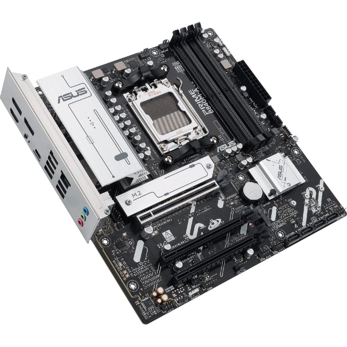 Carte mère Asus Prime B840M-A-CSM Socket AM5 (2,5 Go-LAN, son, µATX)