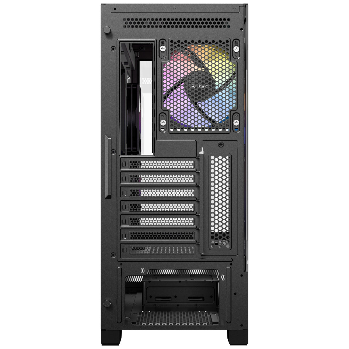 Boîtier tour midi Antec cx700 argb (noir | 1x USB-A | 1x USB-C | verre trempé)