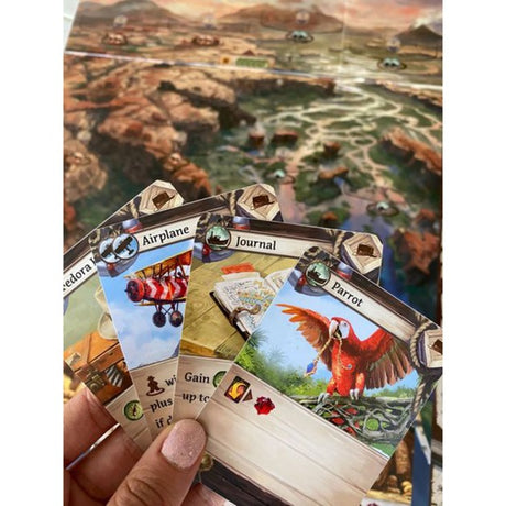 Jeux de gobelin blanc les ruines disparues d'arnak jeu de société (néerlandais, 1 à 4 joueurs, 30 à 120 minutes, à partir de 12 ans)