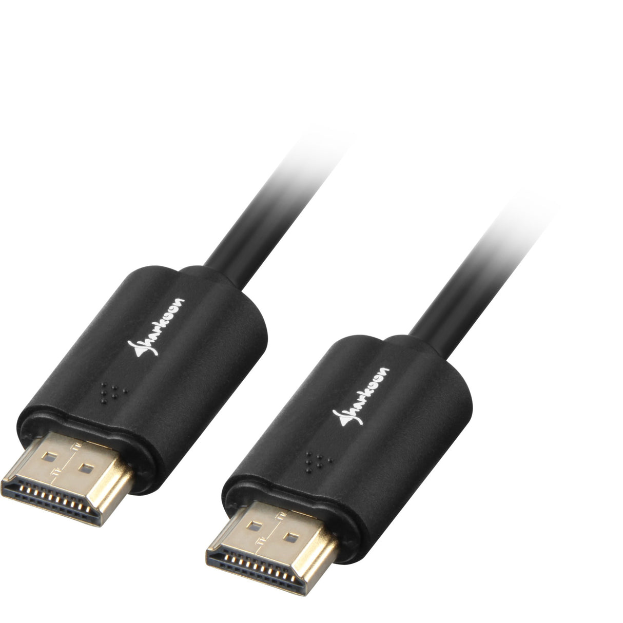 Câble Sharkoon HDMI 2.0 (noir, 1 mètre, 4k)