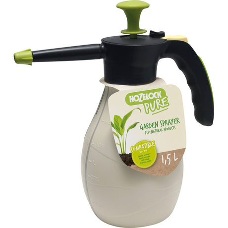Hozelock 4200 pulvérisateur à pression pur (noir vert, 2 l)