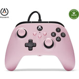 Manette filaire Powera pour Xbox Series X|s (rose, Xbox Series X|s, Xbox One, PC)