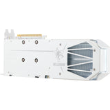 Carte graphique Powercolor Radeon RX 9060 XT Hellhound Spectral White 16G (blanc, RDNA4, GDDR6, 2x Display Port, 1x HDMI 2.1)