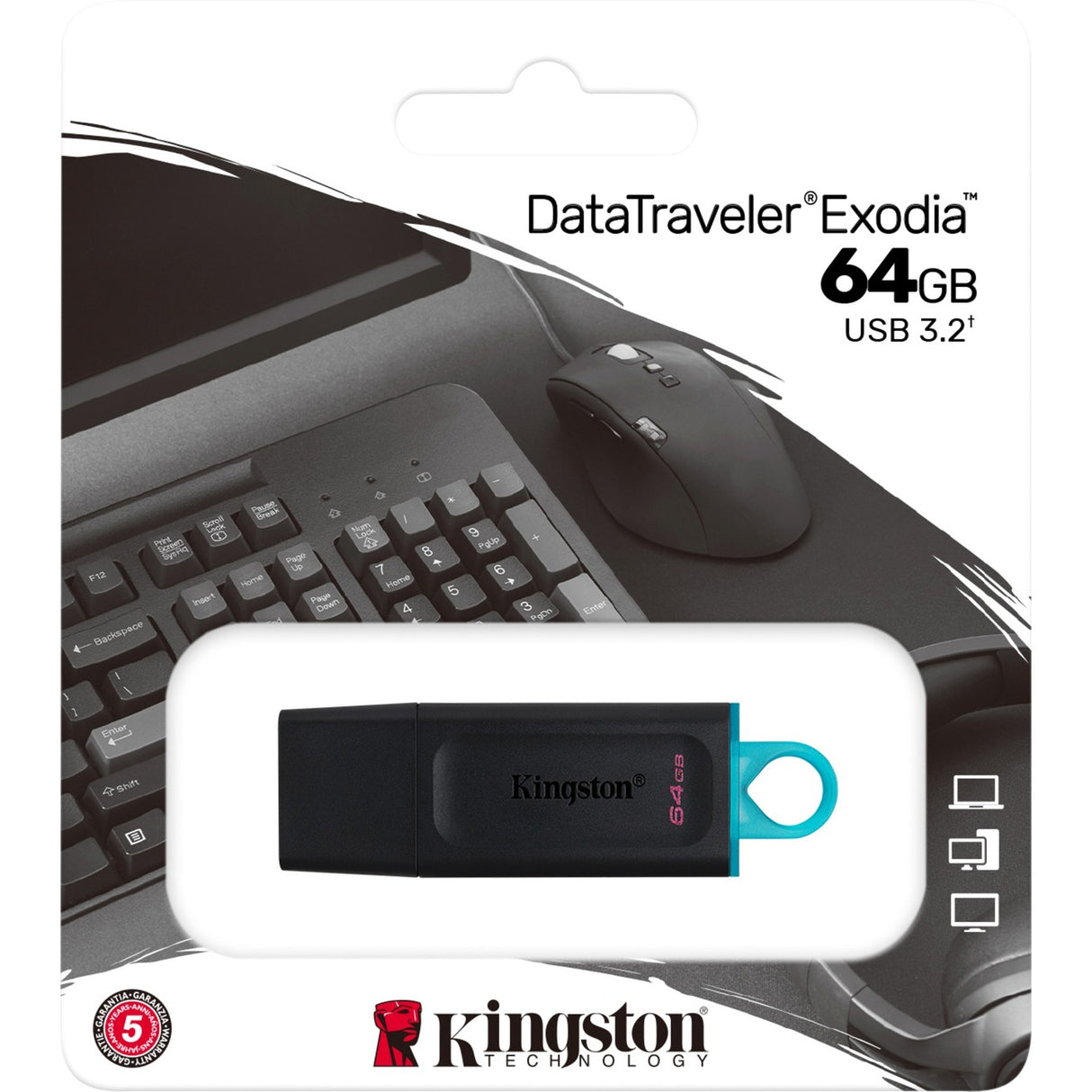 Kingston DataTraveler Exodia 64 Go