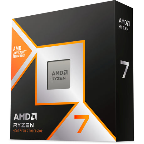Processeur AMD Ryzen 7 9850x3D, 4,7 GHz (5,6 GHz Turbo Boost) socket AM5 (débloqué, en boîte)