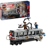 Lego super heros merveille 76321 scène de métro Spider-Man contre Docock