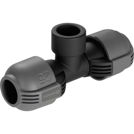 Gardena Pièce en T 25 mm x 3 4 raccord fileté femelle (gris noir, 2790-20)