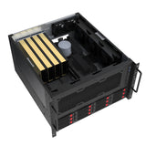 Silverstone rm61-312, rack, boîtier de serveur (noir | 6u)