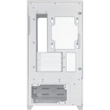 Boîtier tour midi Asus Prime Ap202 (blanc | 2x USB-A | 1x USB-C | RVB | Verre trempé)