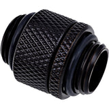 Alphacool eiszapfen double mamelon rotatif g1 4 ag vers g1 4 ag connexion (noir)