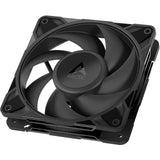 Ventilateur de boîtier Arctic p12 pro pst co (noir, 120 x 120 x 25 mm, pwm)
