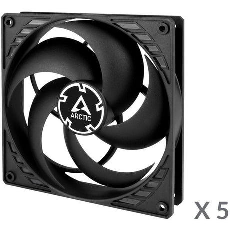 Ventilateurs de boîtier Arctic p14 (noir, 5 pièces, 140 x 140 x 27 mm)